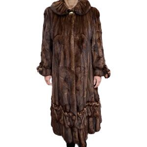 Vintage Maximillian Alta Moda Genuine Mink Fur Luxury Winter Women’s Coat